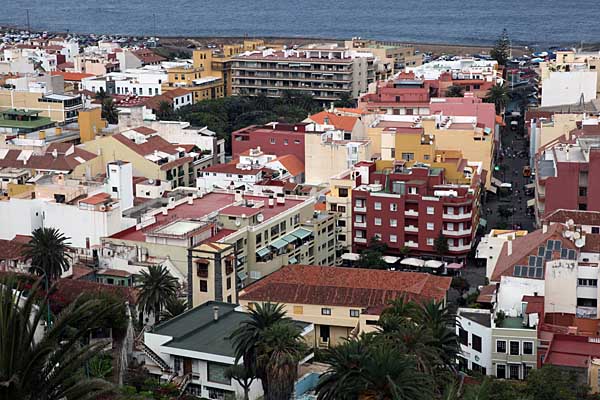 Blick zur Plaza del Charco